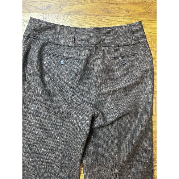 Uniform By John Paul Richard Wool Donegal Tweed Grey Pants Womens Size‎ 8, Vtg - Picture 8 of 8